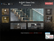 Tablet Screenshot of njnyglass.com